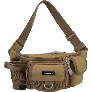 Piscifun Fishing Tackle Bag with Adjustable Waist Strap, Portable